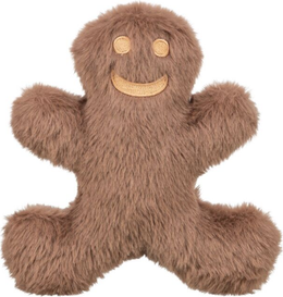 Peluche de Noël bonhomme pain d'épices pour chien