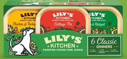 Lily’s Kitchen Multipack Recettes classiques Pâtée pour chien 6 x 150 g (900 g)