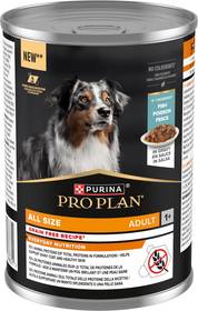PRO PLAN Chien adulte poisson en sauce boîte 400 g