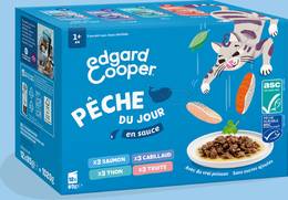 Edgard & Cooper Multipack Pêche du jour chat 12 x 85 g