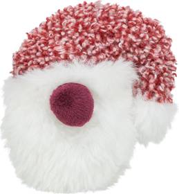 Jouet Père Noël en peluche avec herbe à chat pour chat Trixie