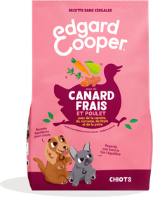 Edgard & Cooper Chien chiot canard poulet Small - sac 3 kg