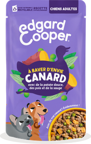 Edgard & Cooper Chien adulte canard - Mijoté À baver d'envie