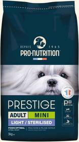 Croquettes chien Prestige Mini Light Sterilised sac 3 kg