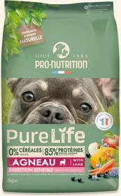 Croquettes chien Pro-Nutrition Pure Life Digestion Sensible