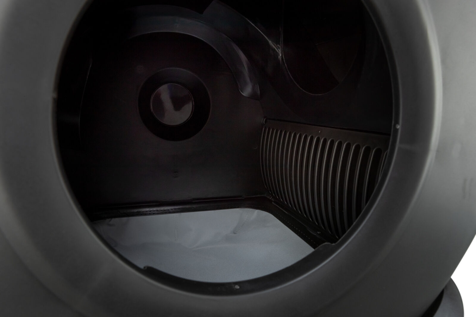 Intérieur du tambour rotatif du bac à litière auto-nettoyant TRIXIE noir