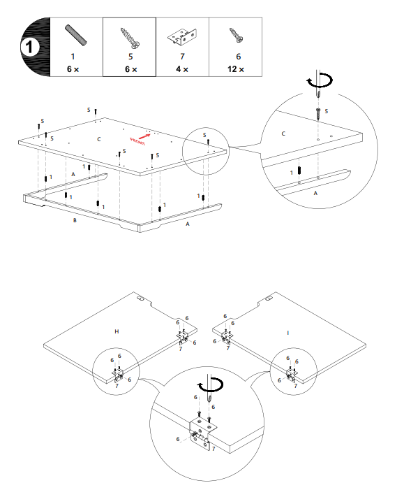 Mode d'emploi Meuble de toilette pour chat fermé à double porte 75x53 cm