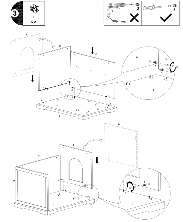 Mode d'emploi Meuble de toilette pour chat fermé à double porte 75x53 cm