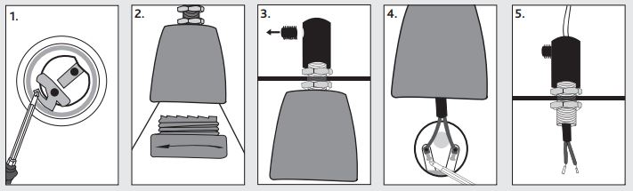 Mode d'emploi Lampe réflecteur à pince 100 W pour terrarium