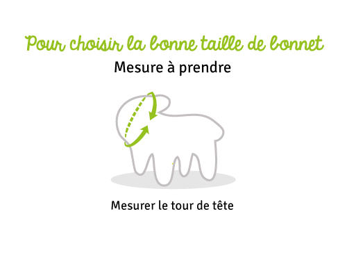 Guide des tailles Milk & Pepper Bonnet Maverick gris